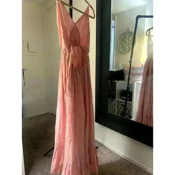 Blue Life Pink Midi/ Maxi Dress  Size Medium - Picture 2 of 4